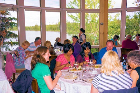 Our Lakeview Dining Room